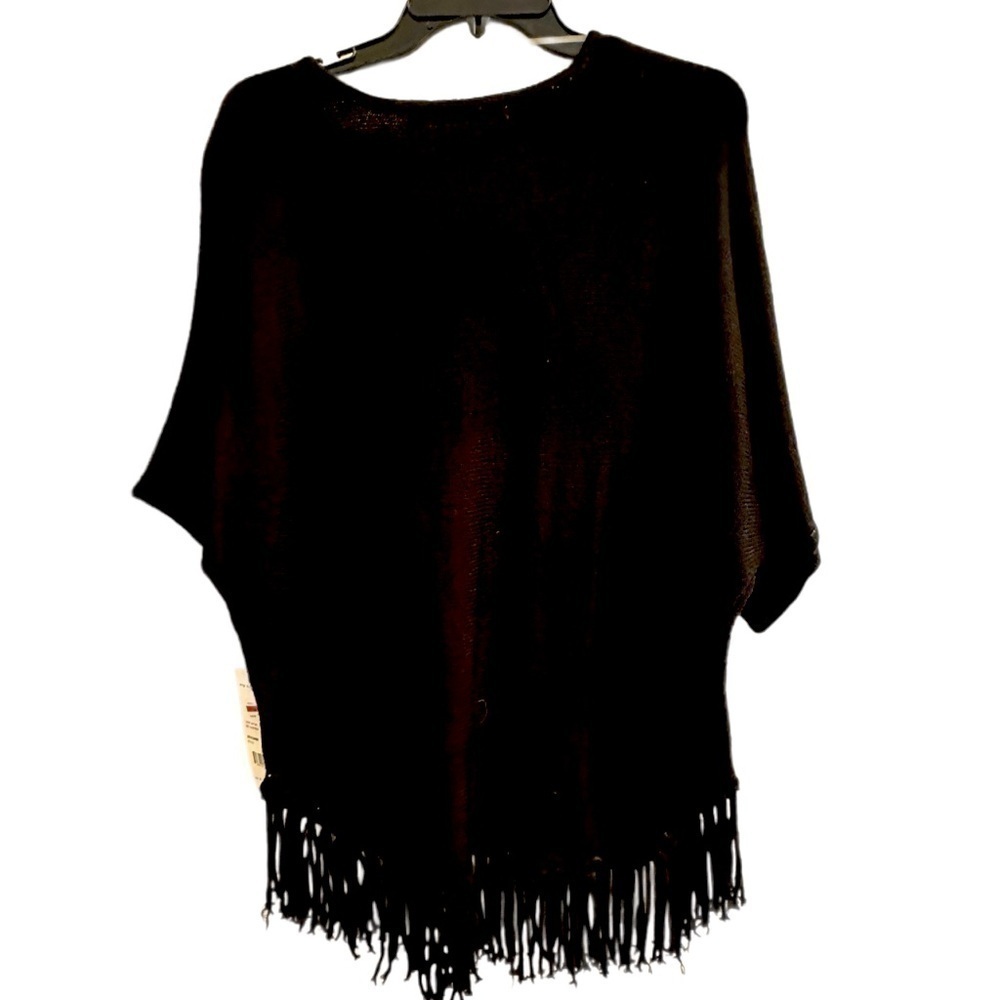 Women’s Sweater Poncho by NY Collection - Size S - NWT - Picture 2 of 7